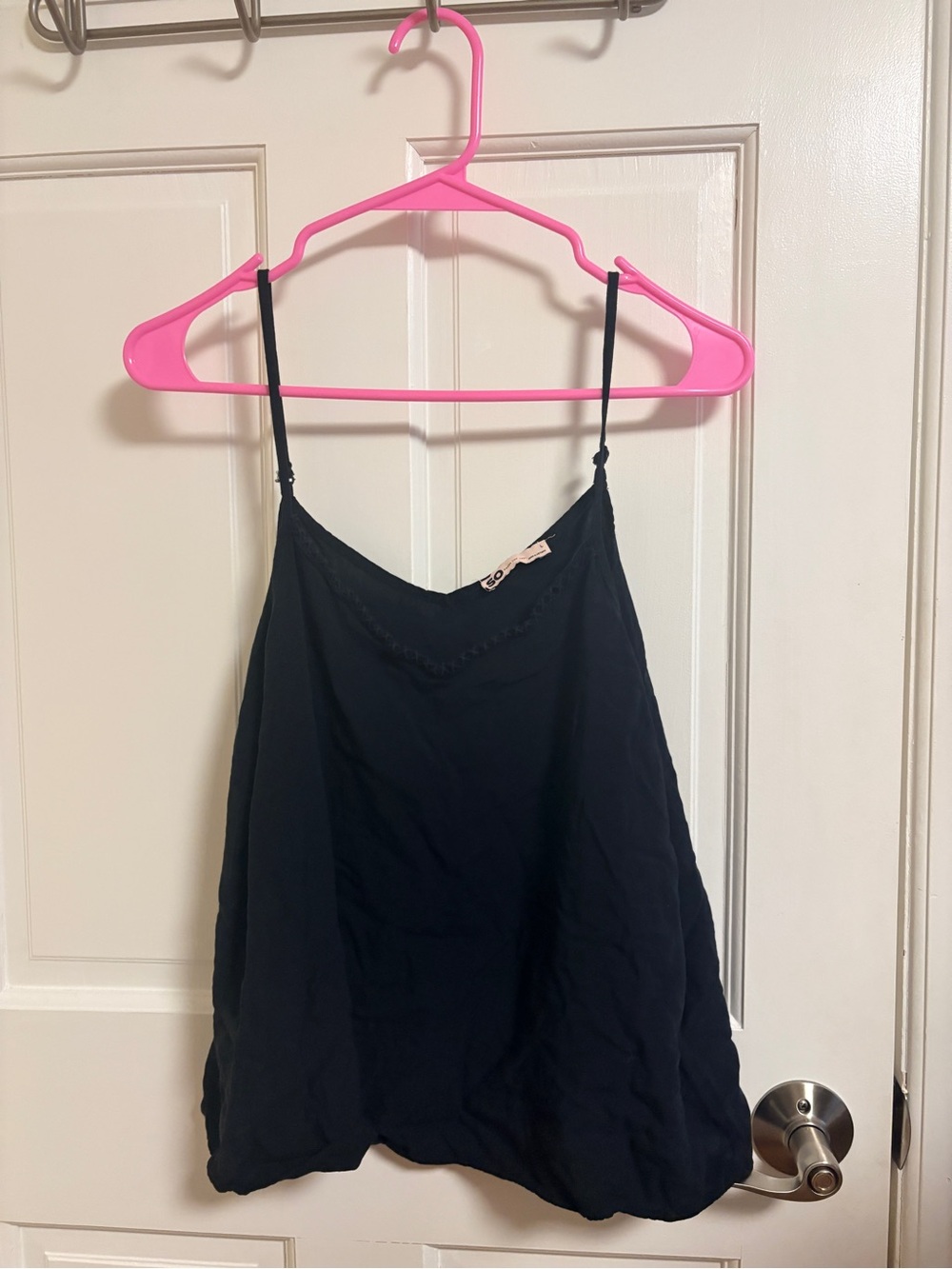 Kohl's Black Spaghetti Strap Cami